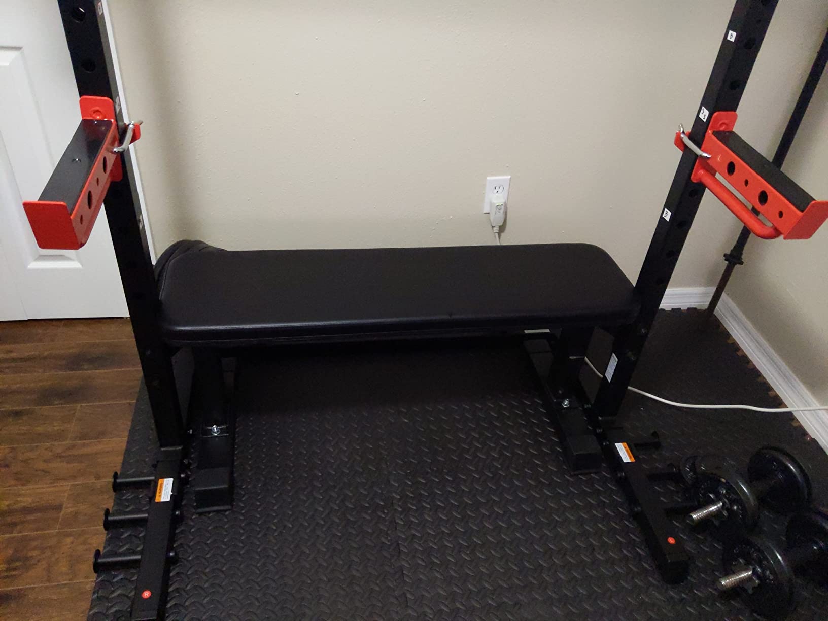 Sunny Health & Fitness Full Size Power Rack for Complete Strength Training customer photo 1