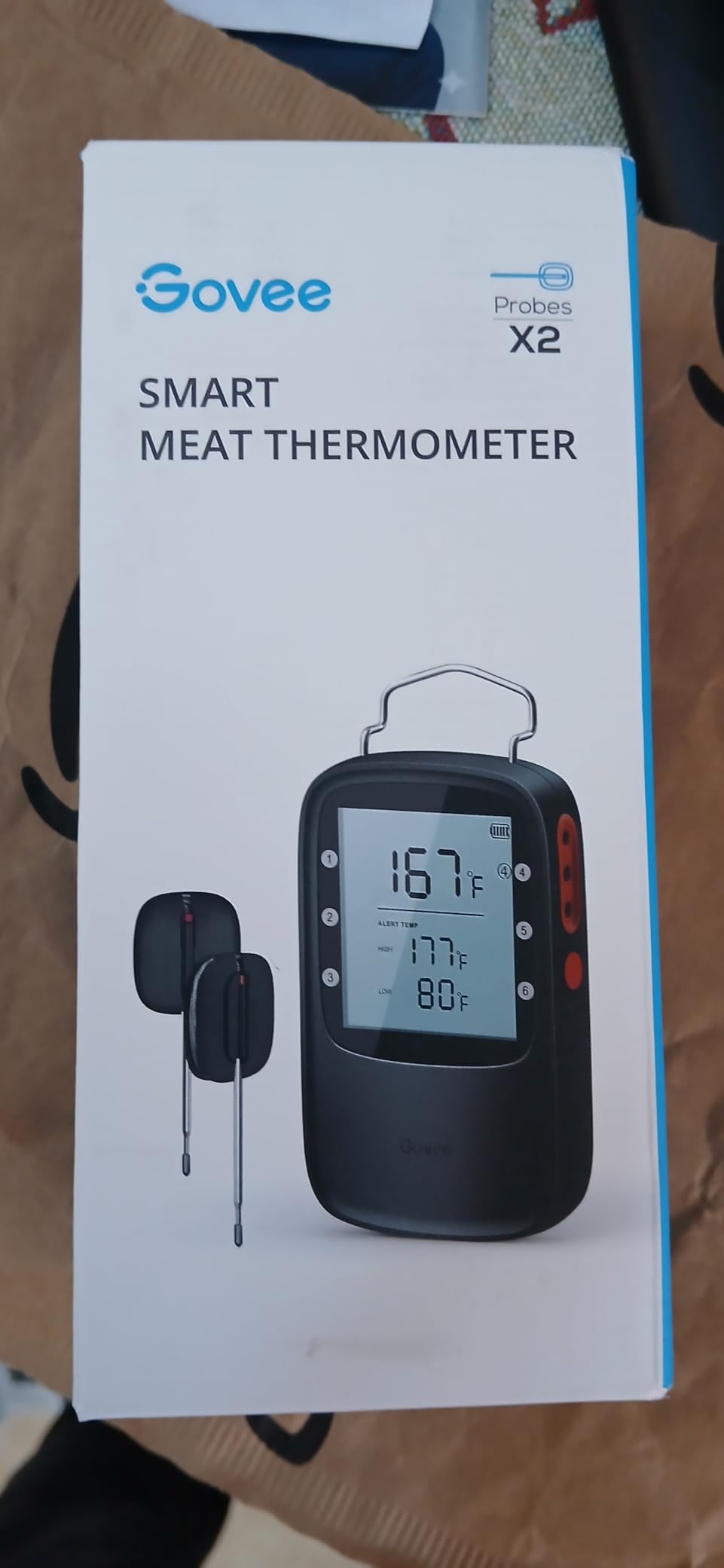 Govee Bluetooth Meat Thermometer Digital with Smart App Timer and Alerts customer photo 2