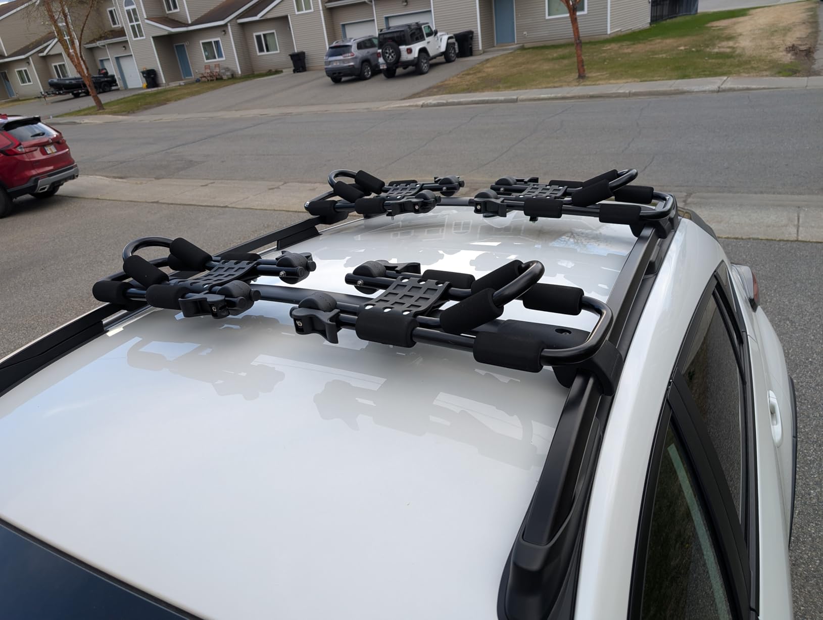 Leader Accessories Folding Kayak Roof Rack 4 PCS/Set, J Bar for 2 Kayaks customer photo 2
