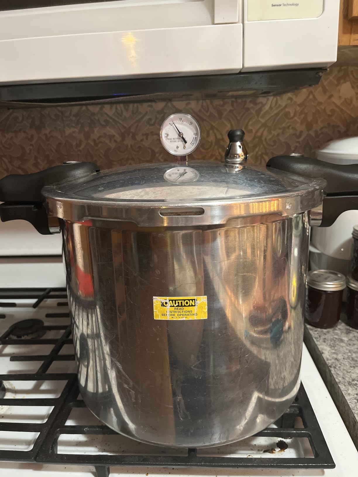 Barton Pressure Canner Release Valve Aluminum Canning Pot Cooker Pot Stove Top with Pressure Gauge Instant Fast Cooking Pot Stewing Locking System (22 Quarts) Meat, Poultry & Vegetables customer photo 1