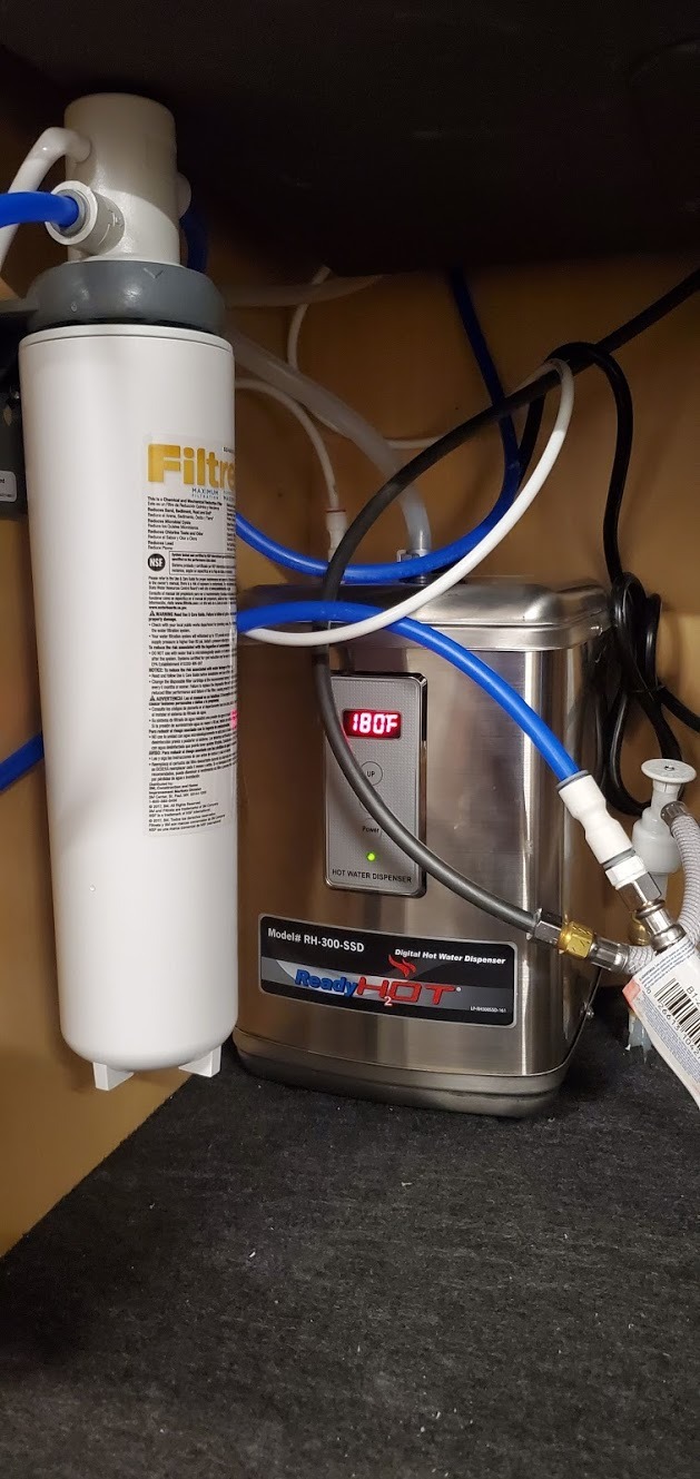 Ready Hot Digital Instant Hot Water Dispenser, Hot & Cold Faucet, Nickel customer photo 1