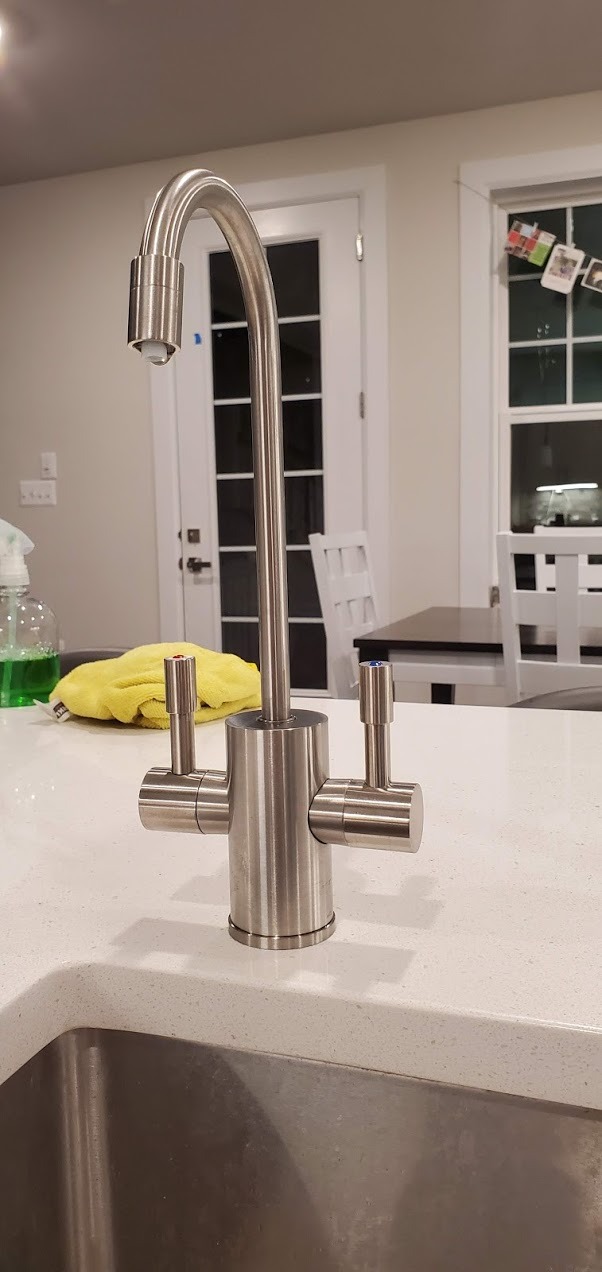 Ready Hot Digital Instant Hot Water Dispenser, Hot & Cold Faucet, Nickel customer photo 2