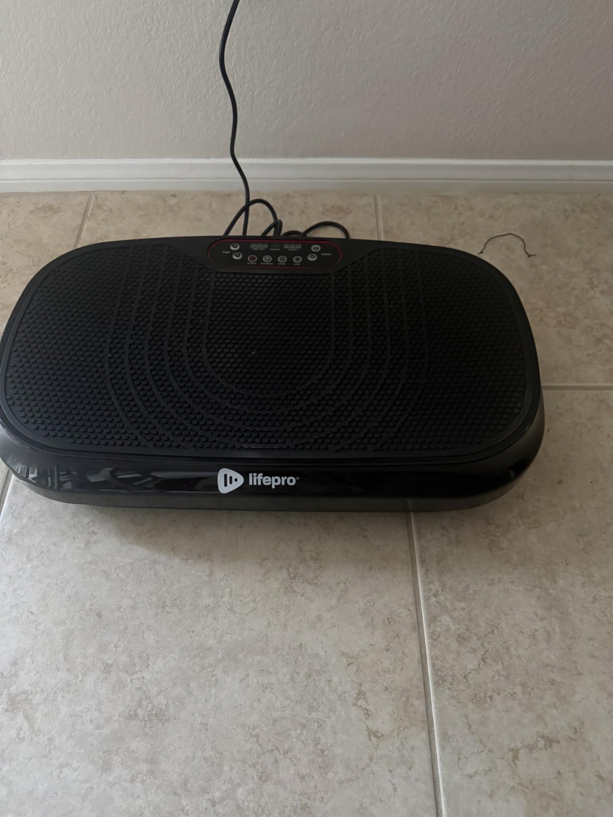 Lifepro Waver Mini Vibration Plate Exercise Machine with Resistance Bands | Compact Design, 99 Speed Levels, 10 Presets, Non-Slip Surface - Vibration Plate for Lymphatic Drainage, Full Body Workout customer photo 1
