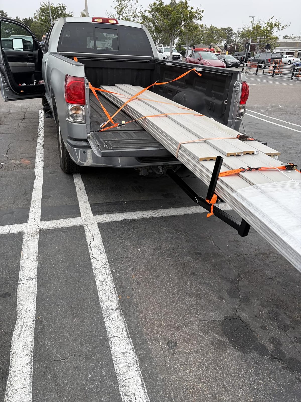 Mockins 2-in-1 All-Weather 750 Lbs Capacity Truck Bed Extender Hitch Mount customer photo 1