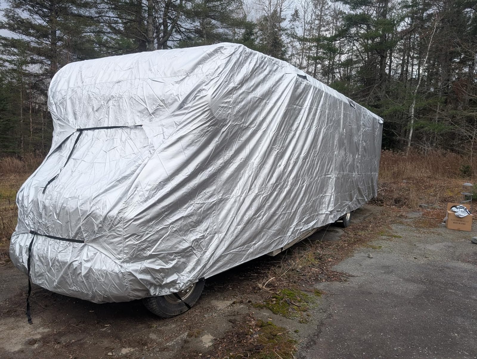 EliteShield ShieldAll Ultimate Class C RV Cover 32-34ft Motorhome customer photo 1