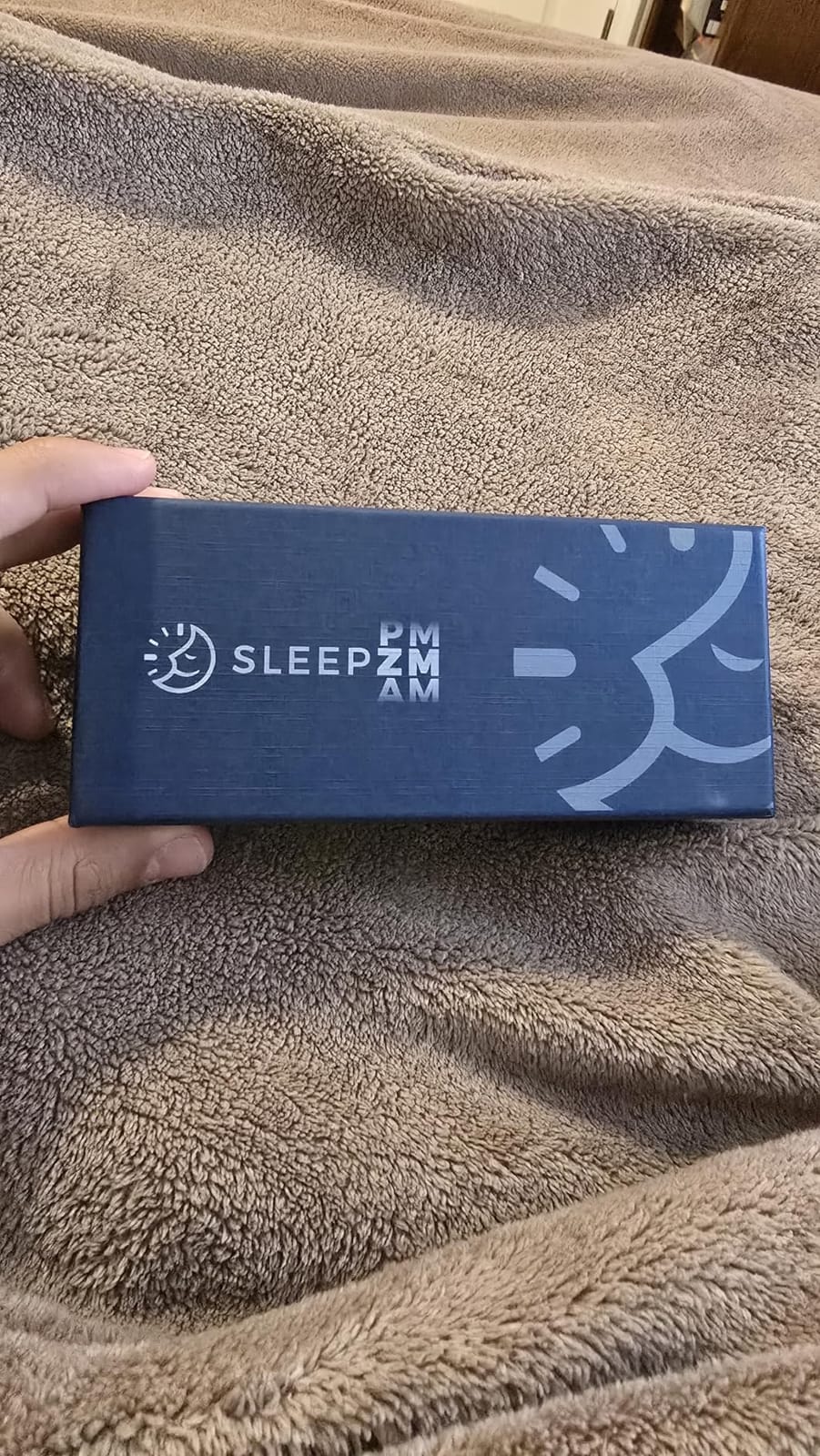 Sleep ZM Blue Light Blocking Glasses for Women + Men - Better Sleep + Anti Eye Strain Protection - Computer Screens & Gaming - Black Wayfarer - 99% Night-time Amber Lens customer photo 2