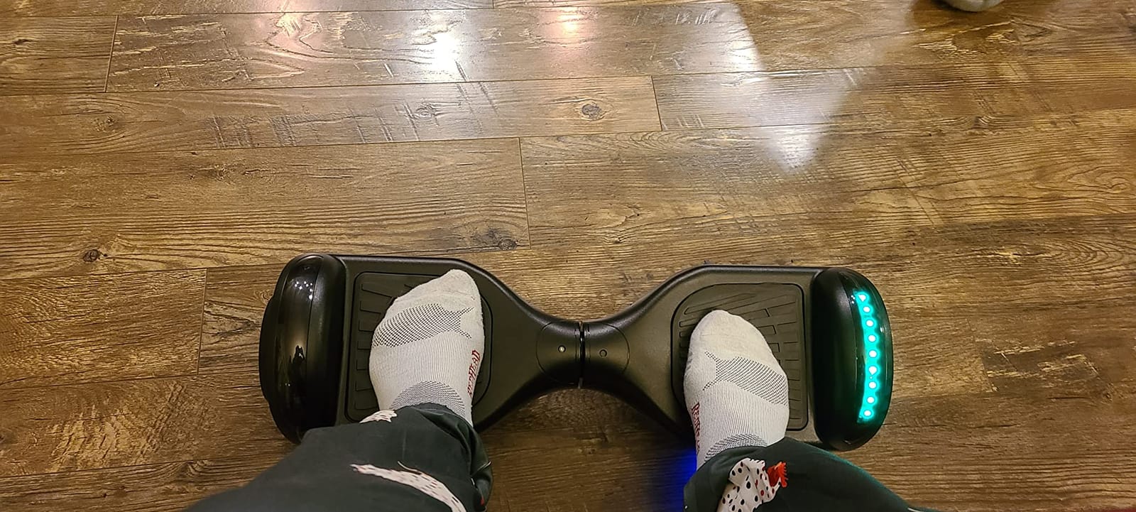 FLYING-ANT Self Balancing Scooter, 6.5” Two-Wheel with Bluetooth and Flashing LED Lights customer photo 2