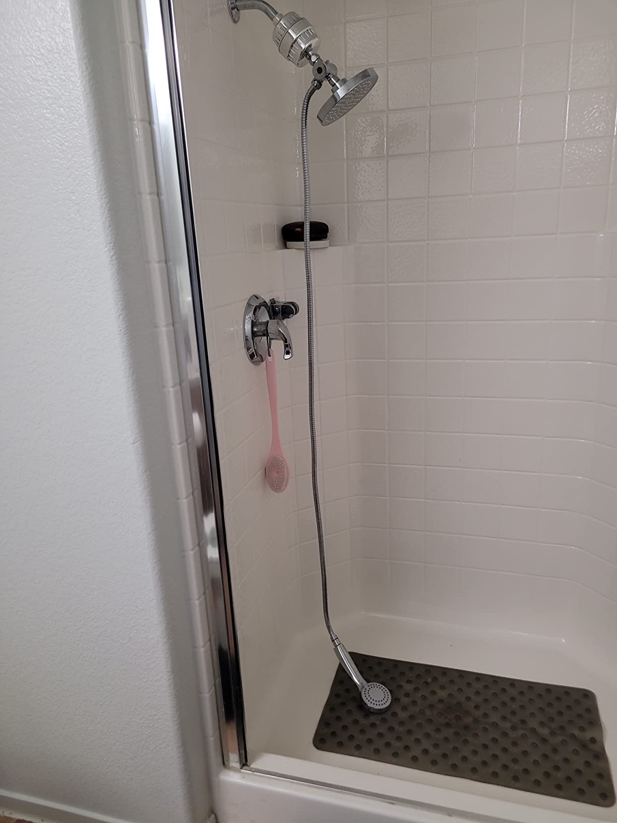 Filtered Shower Head with Handheld, High Pressure Rainfall Shower Head customer photo 2