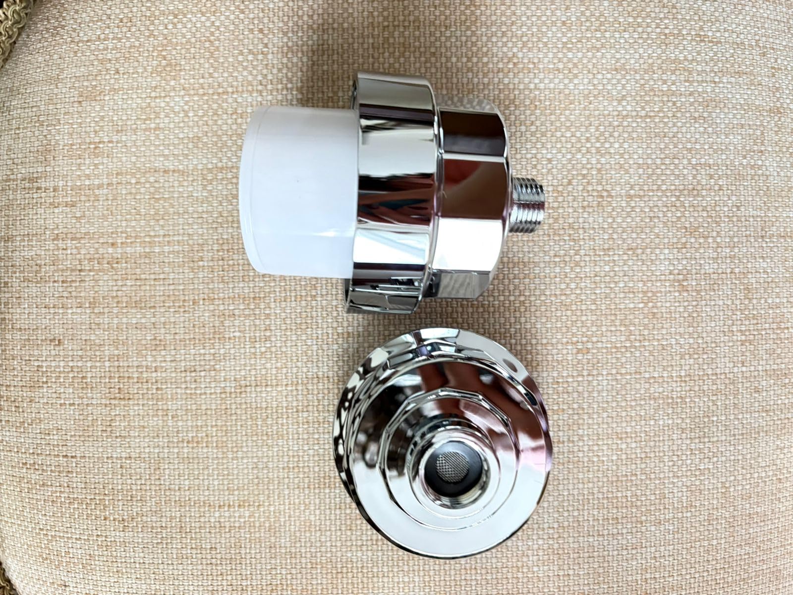 SR SUN RISE 20 Stage Shower Filter for Hard Water, 3 Cartridges, Chrome customer photo 1