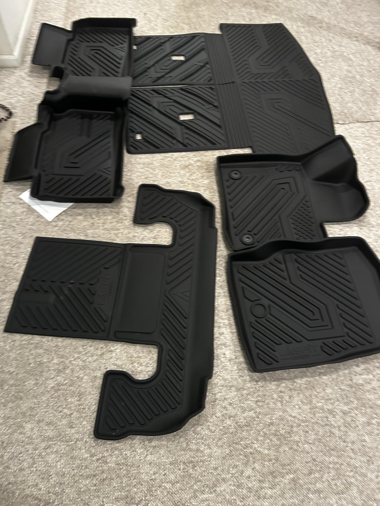 LASFIT Floor Mats for Ford F-150 2015-2026 SuperCrew, w/o Fold Flat Storage customer photo 1