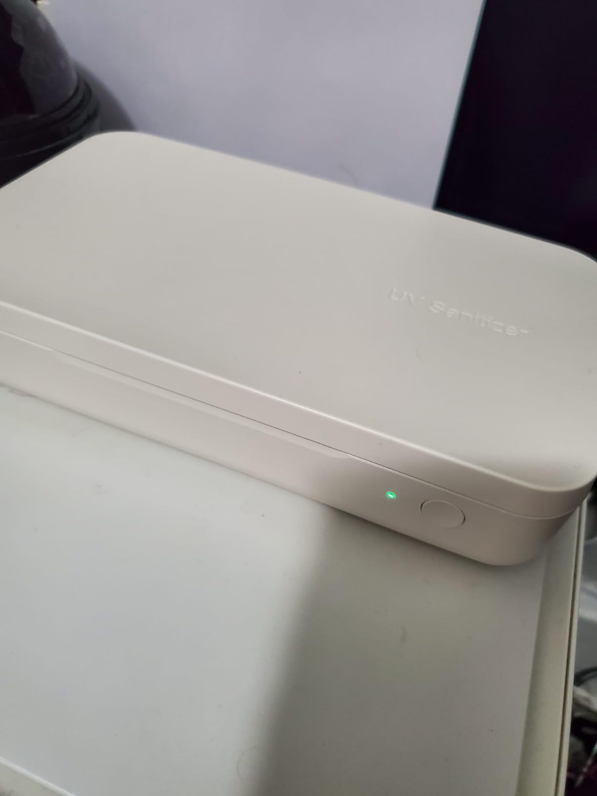 Samsung Electronics Qi Wireless Charger and UV Sanitizer - US Version customer photo 1