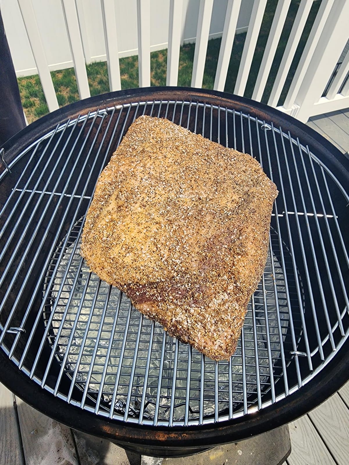 Uniflasy 8835 Cast Iron Grill Grate for Weber 22 and 22.5 in Kettle Grills Gourmet BBQ System customer photo 1