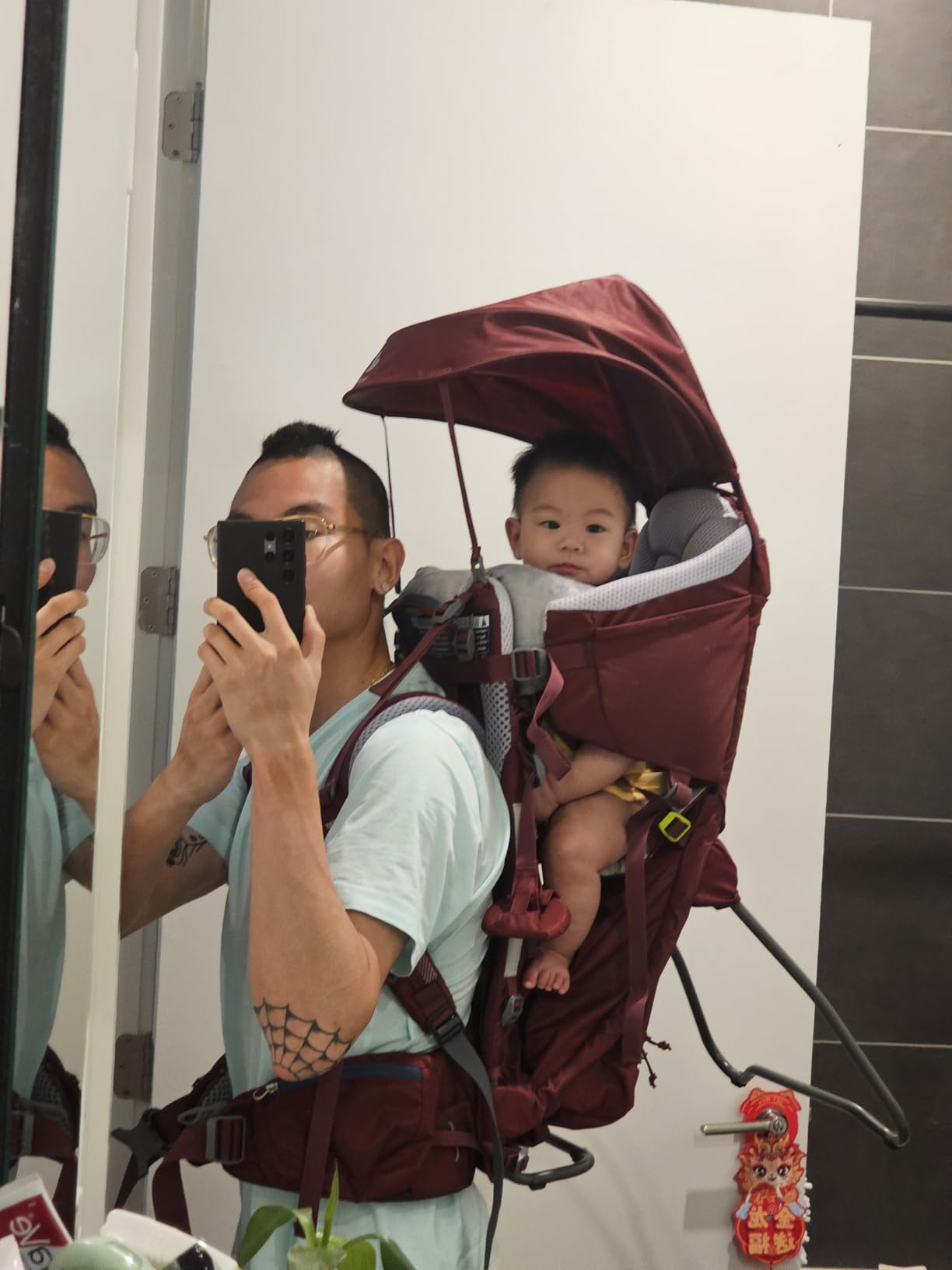 Deuter Kid Comfort Child Carrier and Backpack for Travel & Hiking with Toddlers customer photo 2