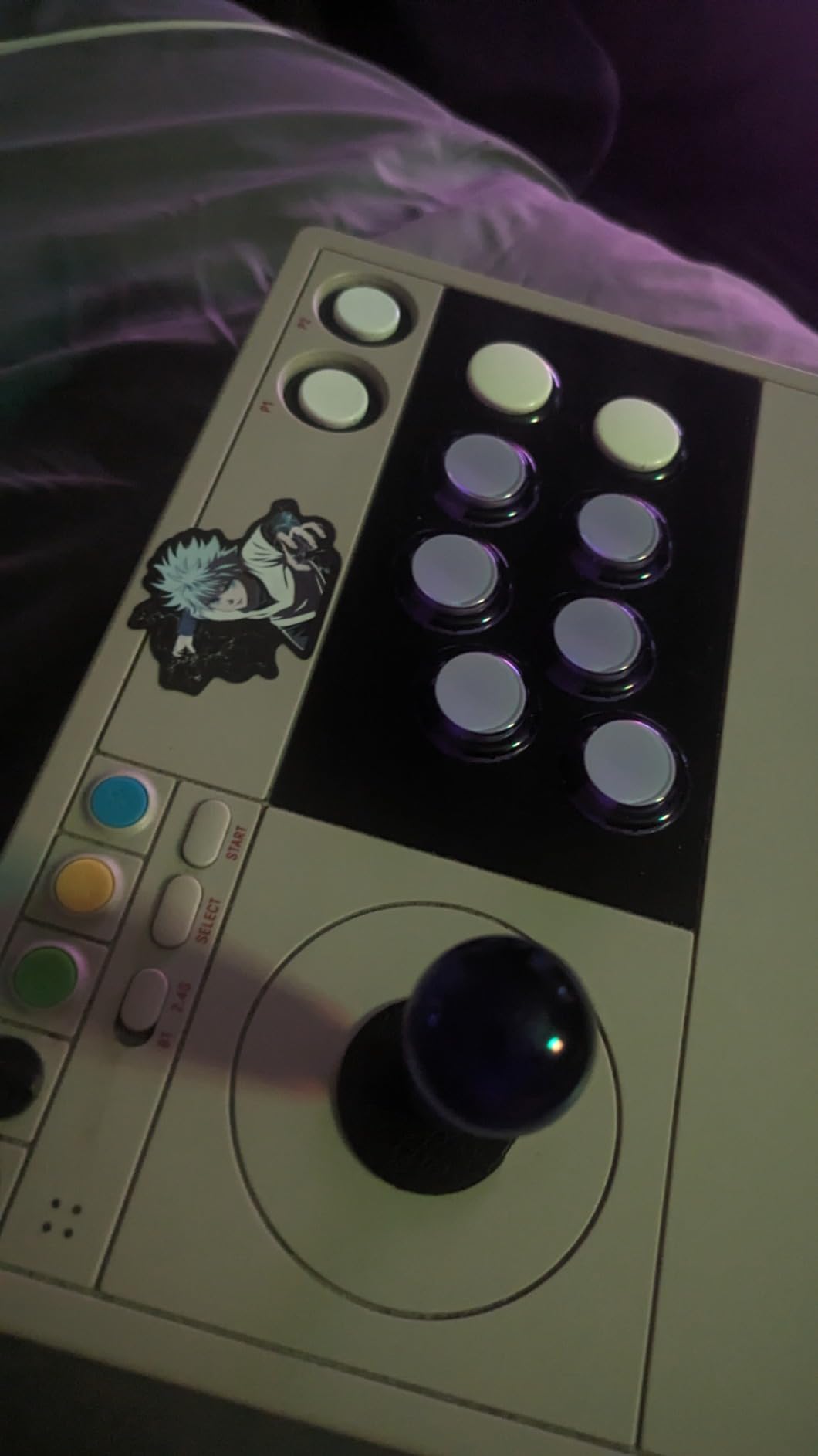 8Bitdo Arcade Stick for Switch & Windows, Arcade Fight Stick Support Wireless Bluetooth, 2.4G Receiver and Wired Connection customer photo 1