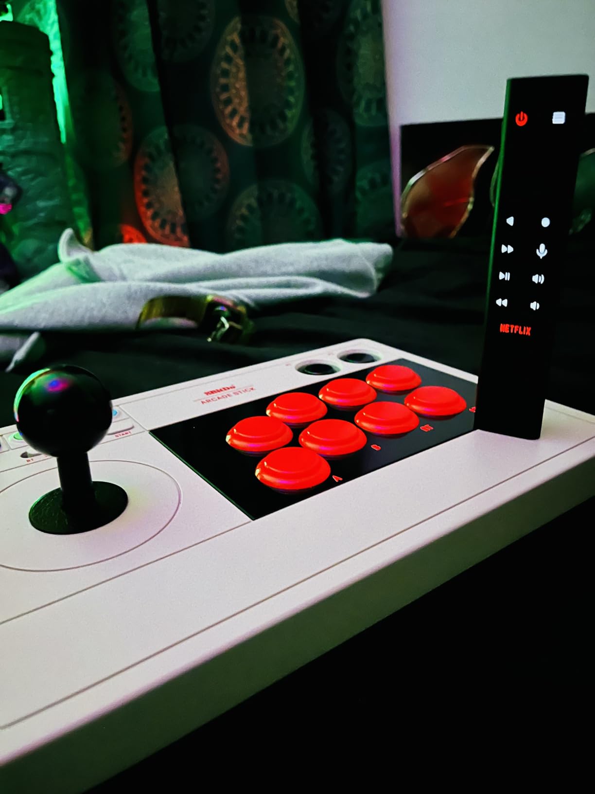 8Bitdo Arcade Stick for Switch & Windows, Arcade Fight Stick Support Wireless Bluetooth, 2.4G Receiver and Wired Connection customer photo 2