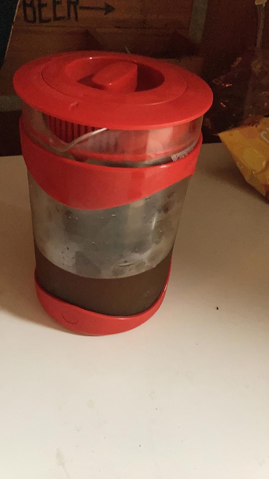 Primula Burke Deluxe Cold Brew Iced Coffee Maker, Comfort Grip Handle, Durable Glass Carafe, Removable Mesh Filter, Perfect 6 Cup Size, Dishwasher Safe, 1.6 qt, Aqua customer photo 2