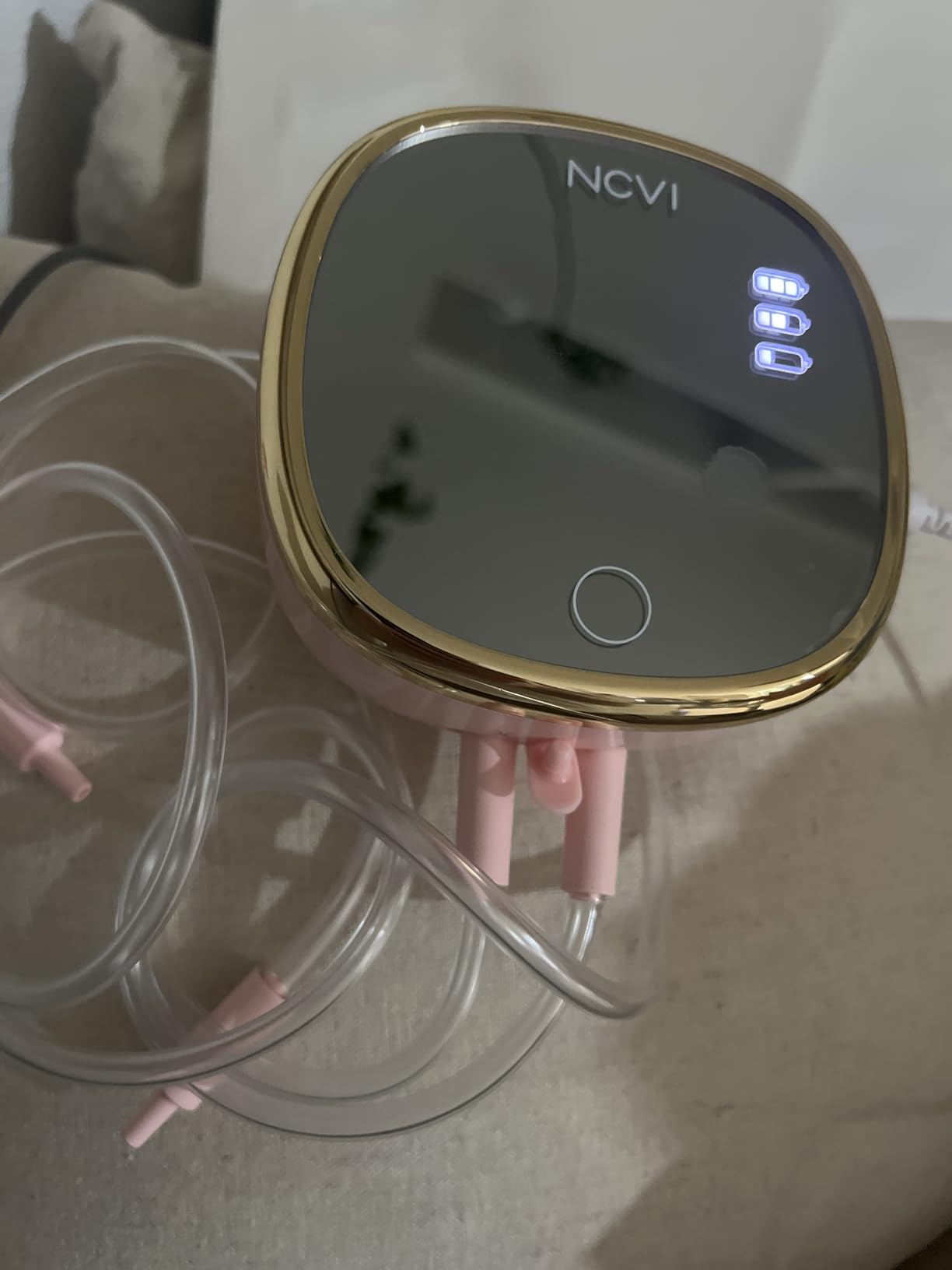 NCVI Electric Breast Pump 8782, Portable Hospital-Grade Double Pump customer photo 2