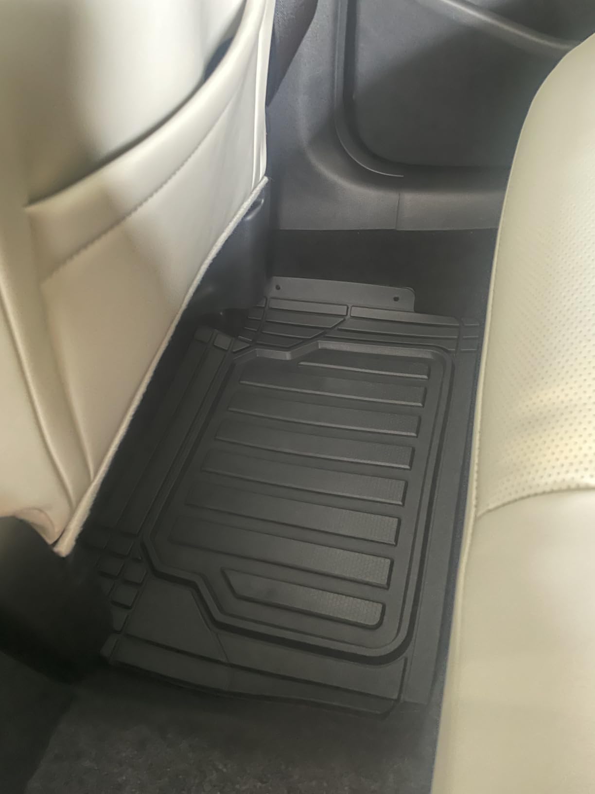 CAT® ToughLiner™ Black Car Floor Mat– Heavy-Duty Trim to Fit for Trucks, & SUVs – All-Weather Odorless Rubber Automotive Mat & SUV Floor Liners for Maximum Protection customer photo 2