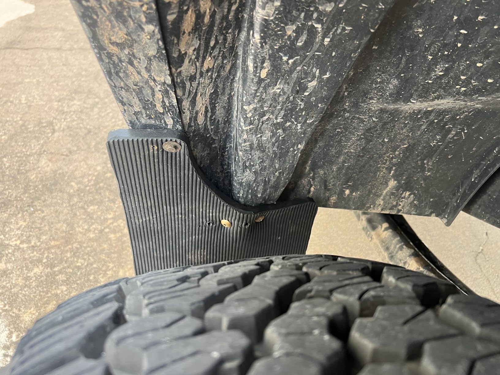 Cat® Mud Flaps for Trucks - Heavy Duty Rubber Truck Accessories & Wheel Liner Mud Flaps for Pickup Trucks - Splash Guards for Front or Back Tires - Some Drilling Required for Included Screws customer photo 2