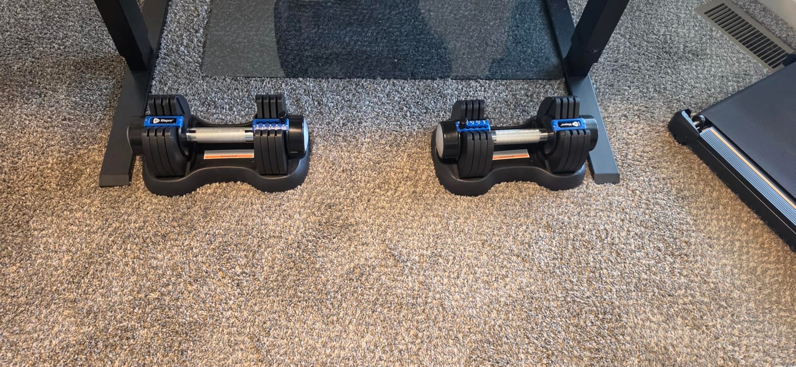Lifepro Adjustable Dumbbells & Weights for Home Gym, Quick-Adjust customer photo 2