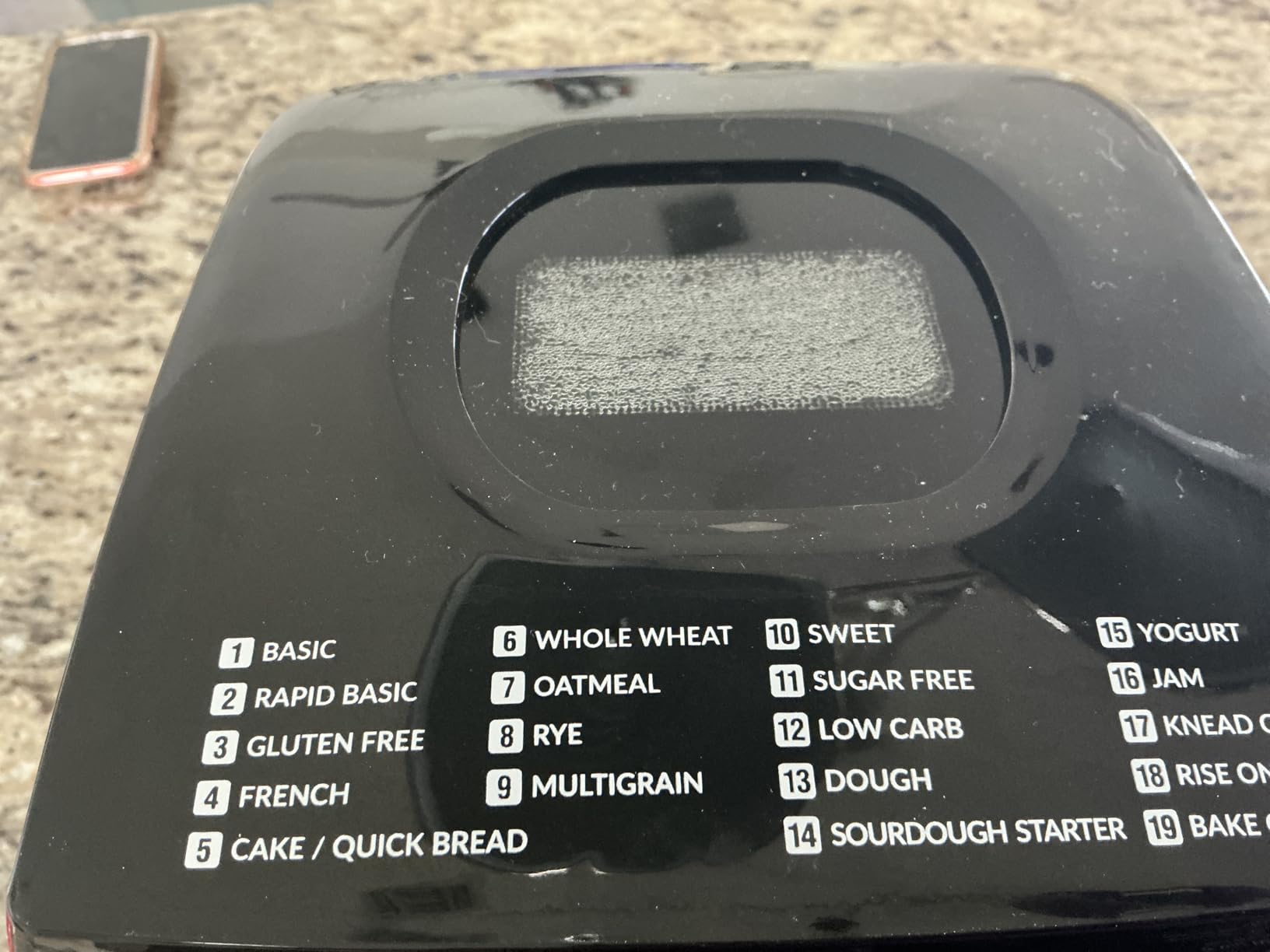 Briskind 1.5 lb Compact Bread Maker Machine with Carrying Handle, 19-in-1 customer photo 1