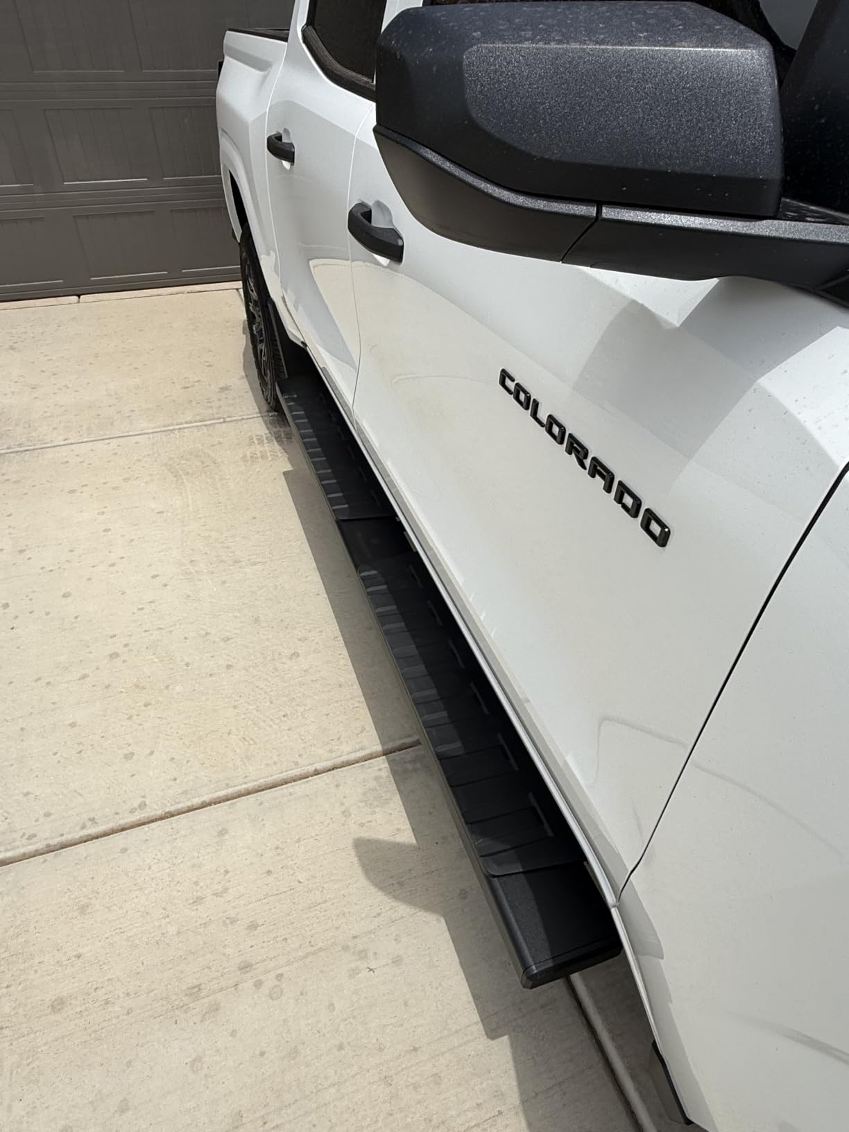 COMNOVA 6 Inches Double Cab Running Boards for 2019-2026 Chevy Silverado/GMC Sierra 1500 Double Cab, 2020-2026 Silverado/Sierra 2500HD 3500HD, Carbon Steel Silverado Running Boards Side Steps. customer photo 2