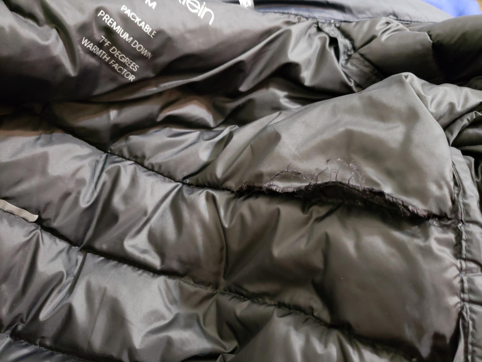 Calvin Klein Men's Full Zip Down Puffer Coat customer photo 2