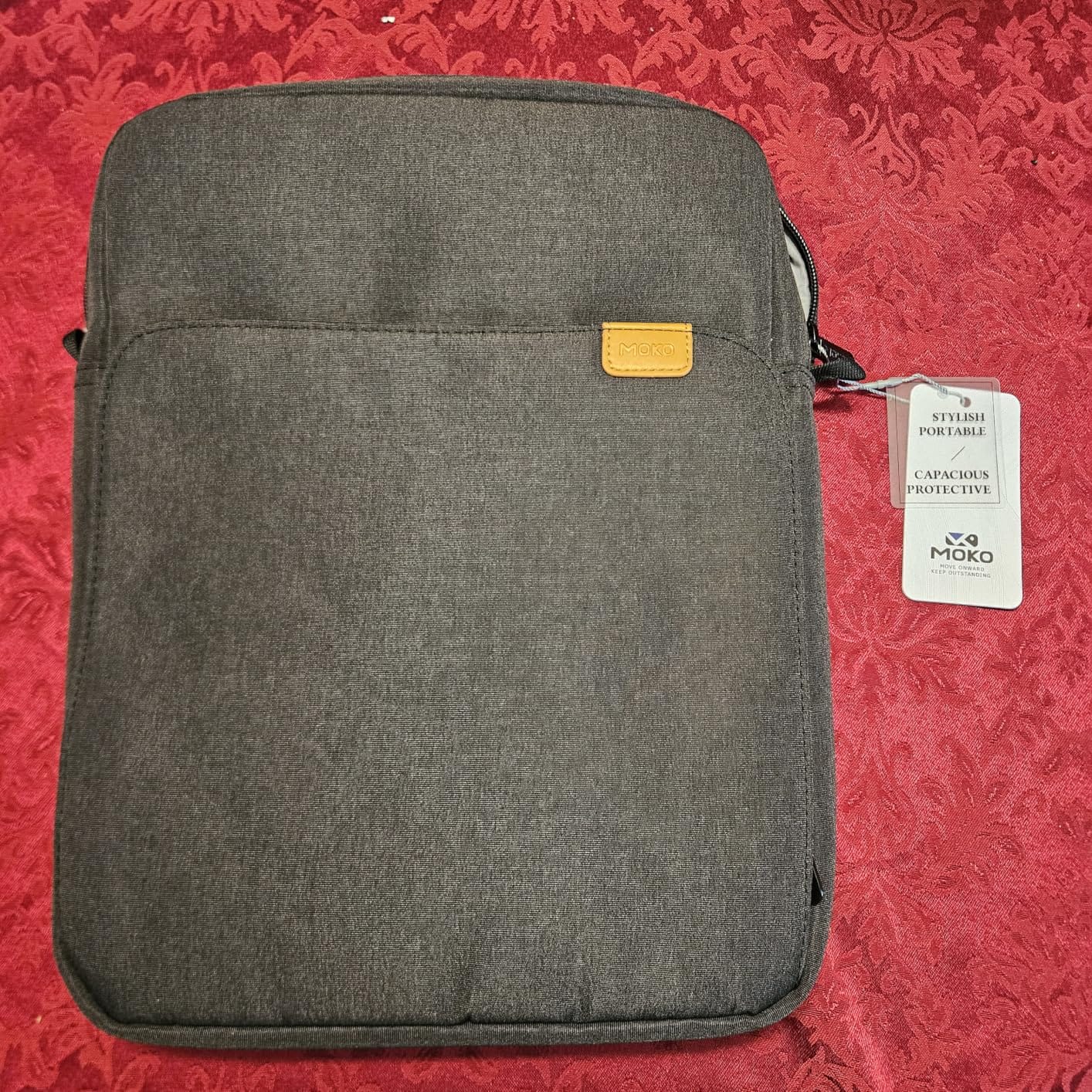 MoKo 9-11 Inch Tablet Sleeve Bag Handle Carrying Case with Shoulder Strap | Fits iPad Pro/Air/A16 11-inch, iPad 10th 10.9, iPad 9/8/7th 10.2, Tab S8/S9 11-inch customer photo 1