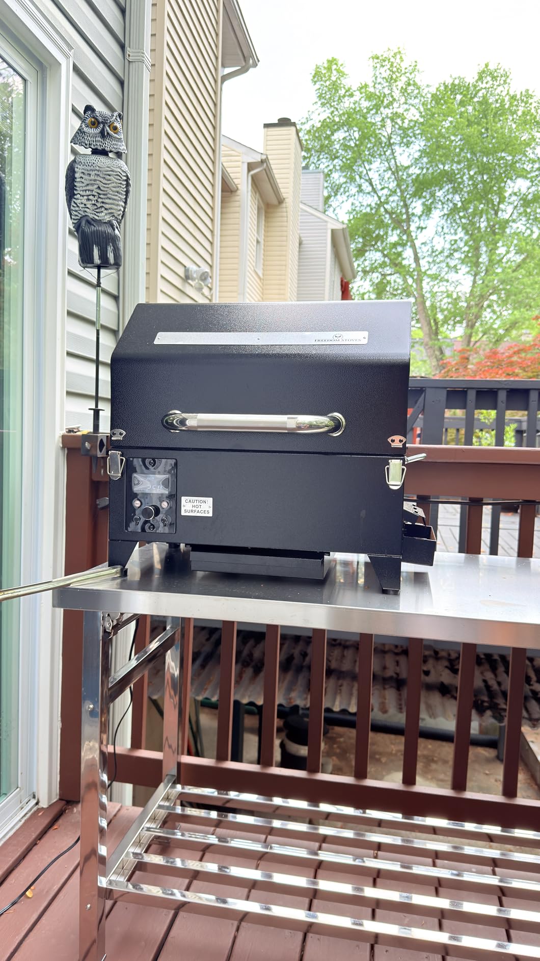 Freedom Stoves Portable Pellet Grill, 12V and 120V Dual Power customer photo 1