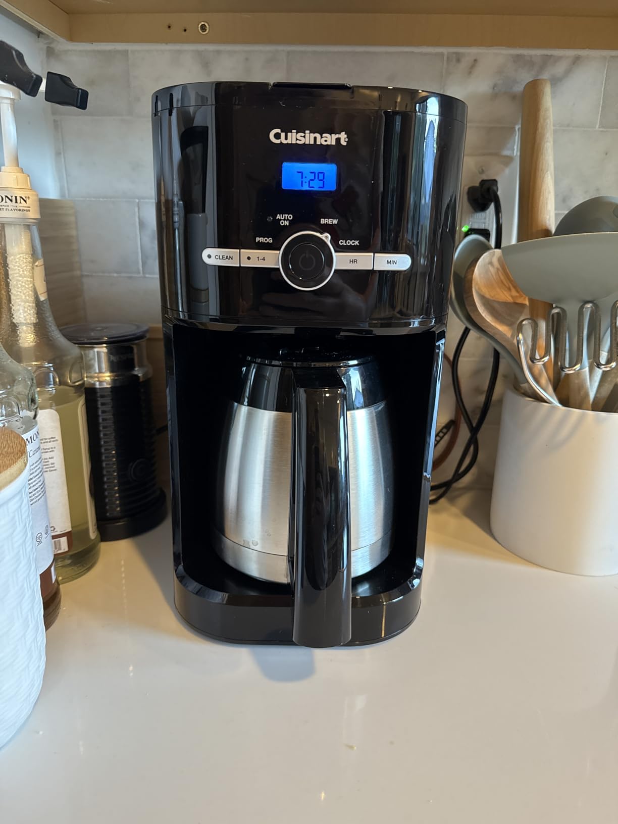 Cuisinart 10-Cup Thermal Classic™ Coffeemaker, Black with Thermal, 10-Cup, Programmable, DCC-1170BKNAS customer photo 2