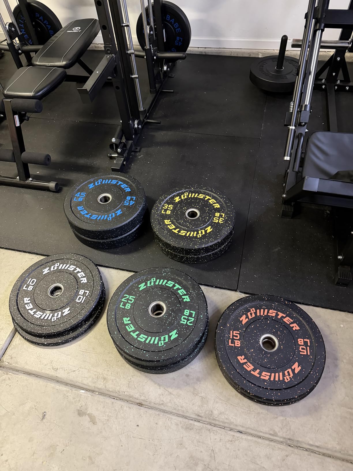 2-Inch Bumper Plate, Olympic Weight Plate HIGH BOUNCE customer photo 2