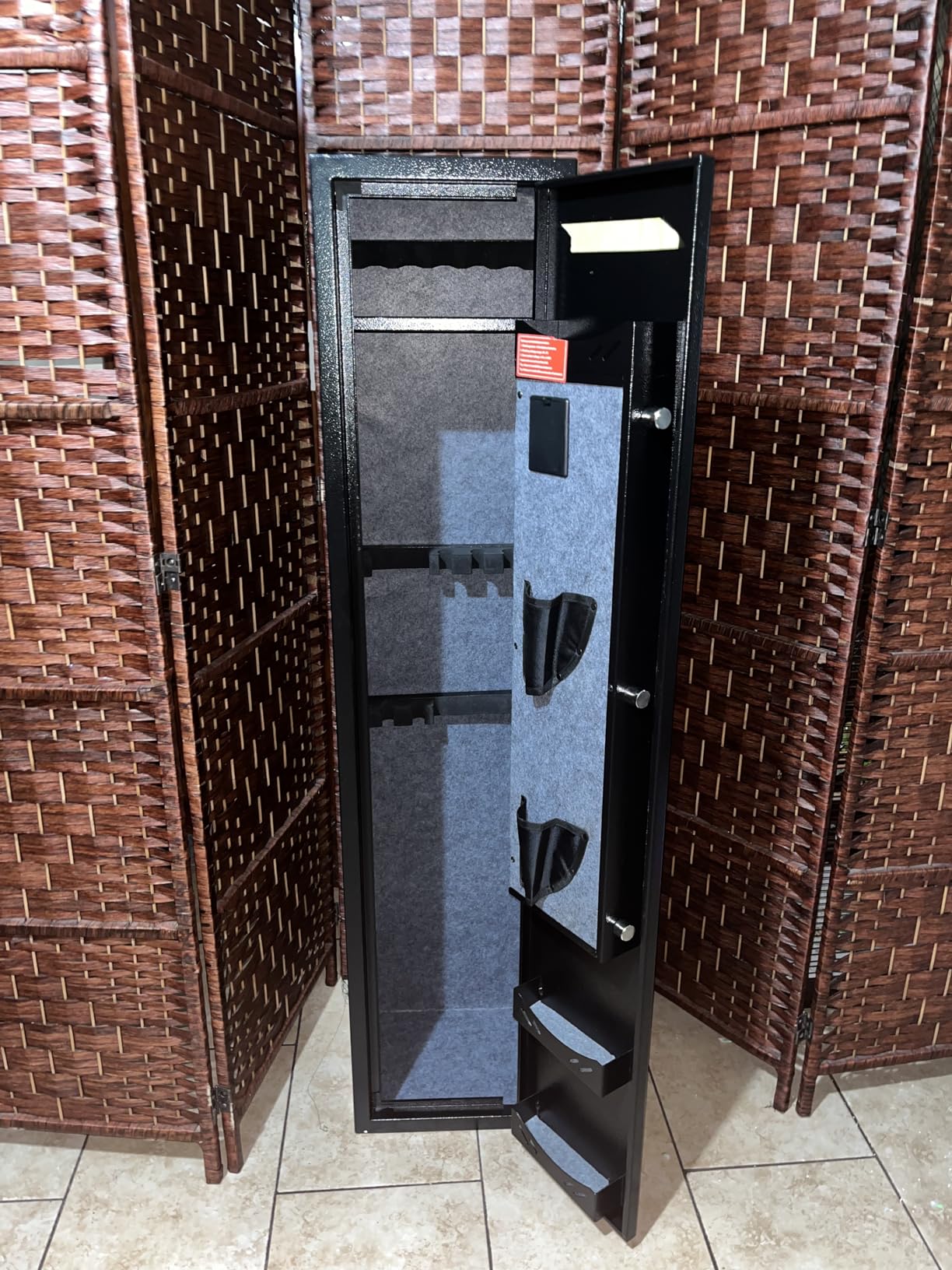 Kaer 4-5 Biometric Gun Safe for Rifles and Pistols,Long Rifle Safe for Home customer photo 1