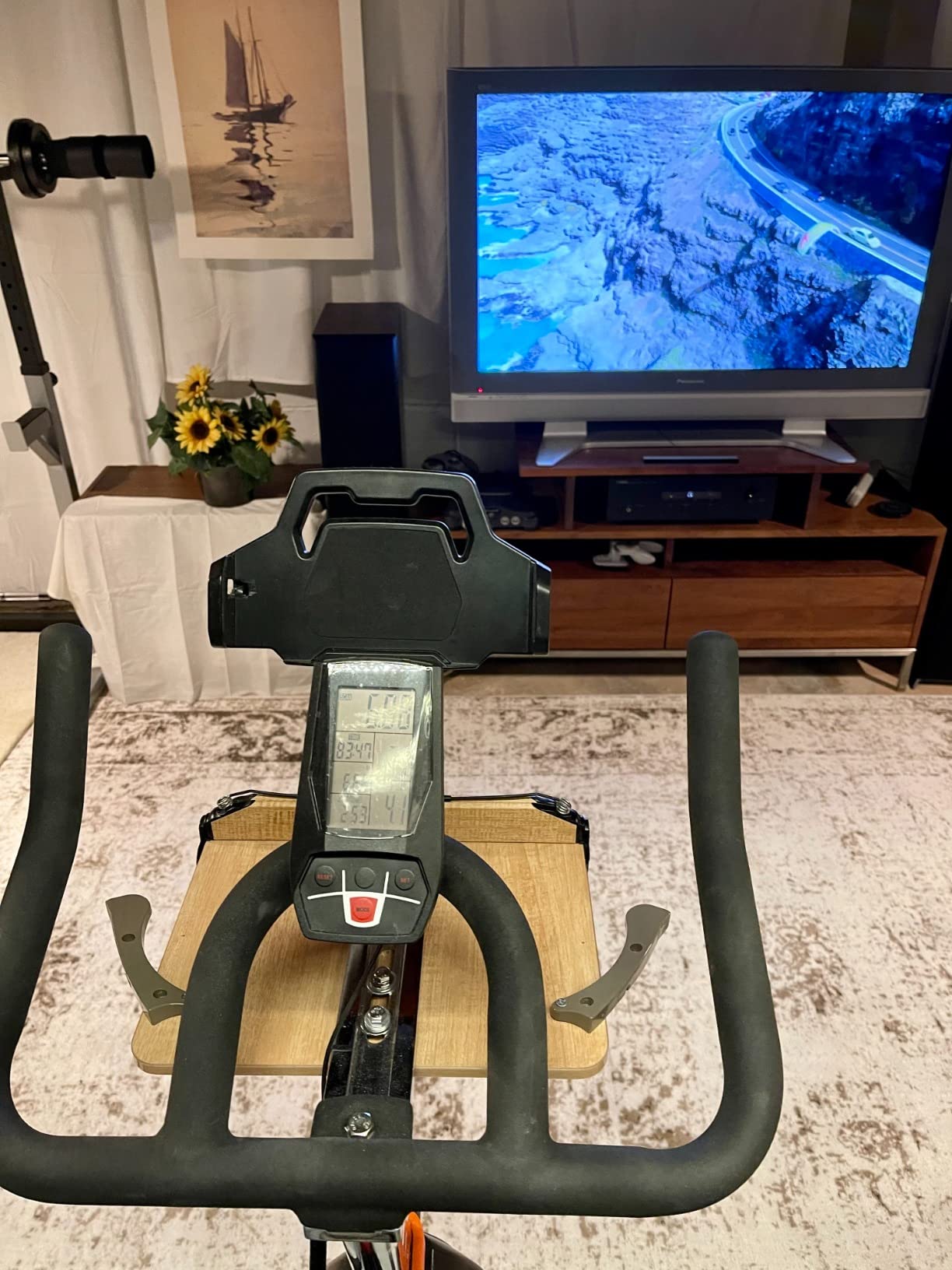 YOSUDA PRO Magnetic Exercise Bike 350 lbs Weight Capacity customer photo 2