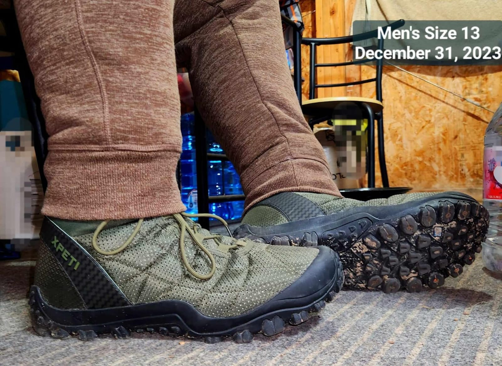 XPETI Men’s Crest Thermo High-Top Winter Hiking Boots Waterproof Insulated customer photo 1