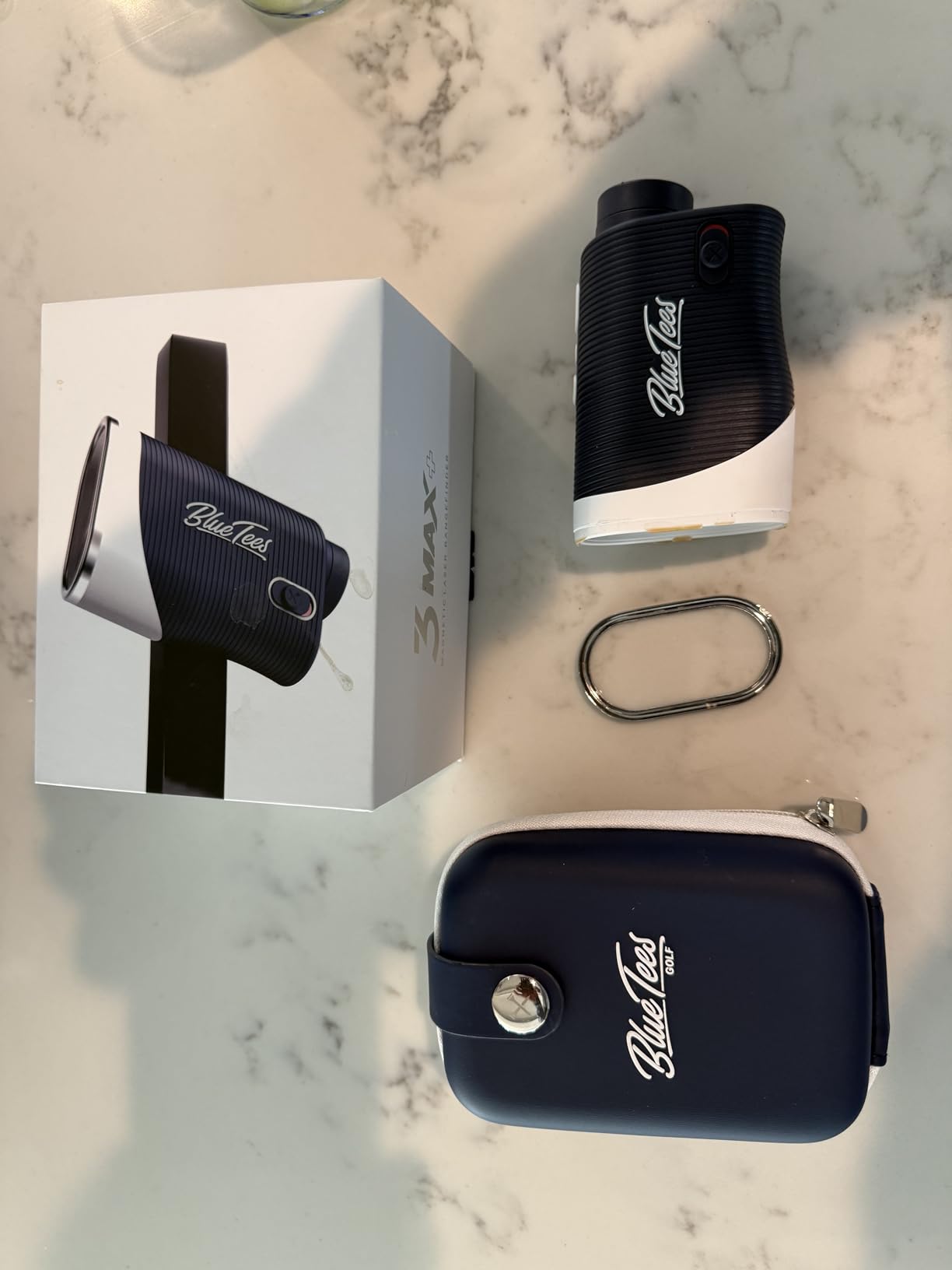 Blue Tees Golf Series 3 Max+ Golf Rangefinder with Slope Switch, 1000 Yards Range Finder, 6X Magnification, Slope Measurement, Magnetic Strip, Flag Pole Locking with Pulse Vibration customer photo 2