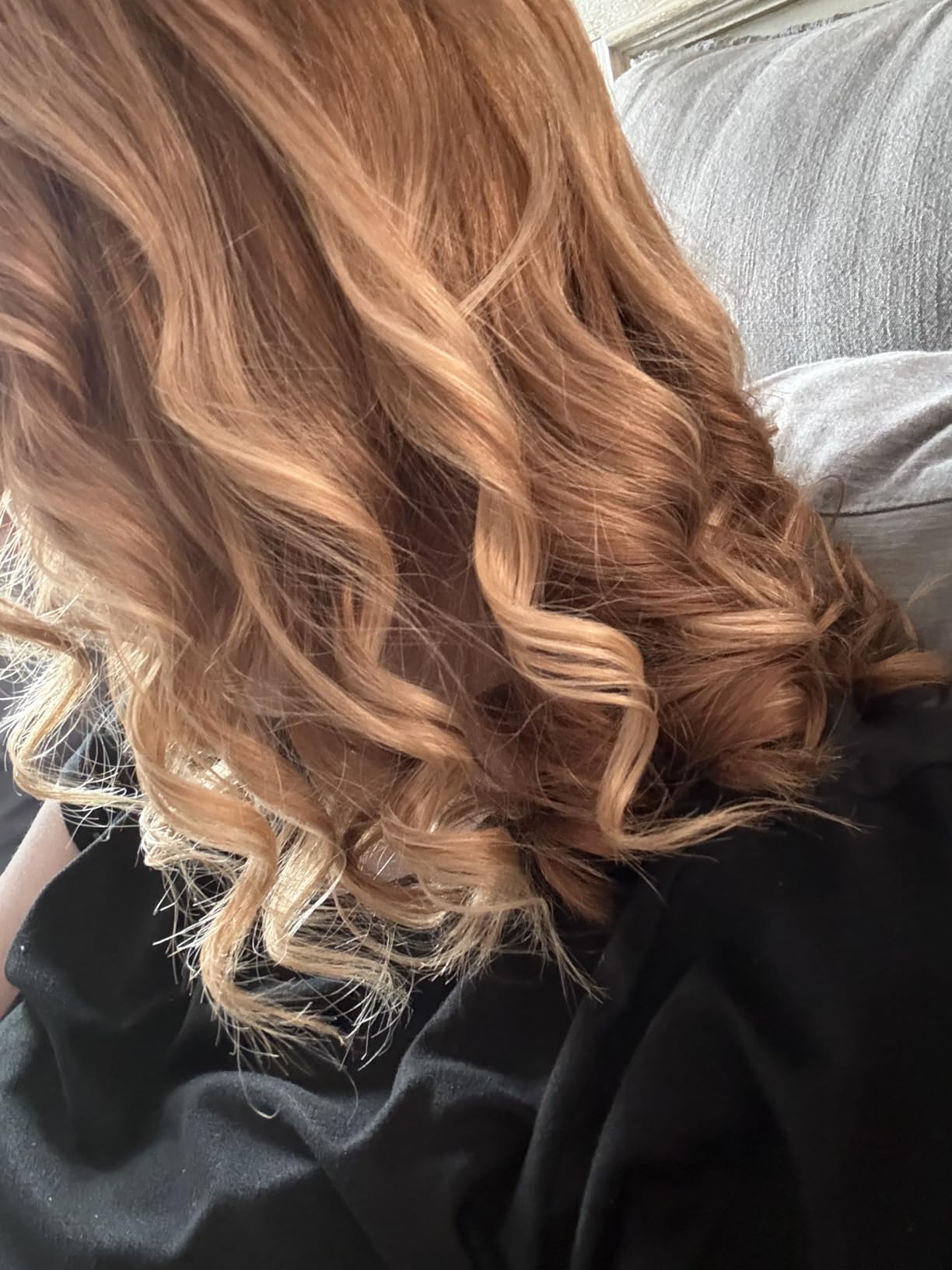 Remington Shine Therapy Tapered Curling Wand, 1–1.5 Inch customer photo 2