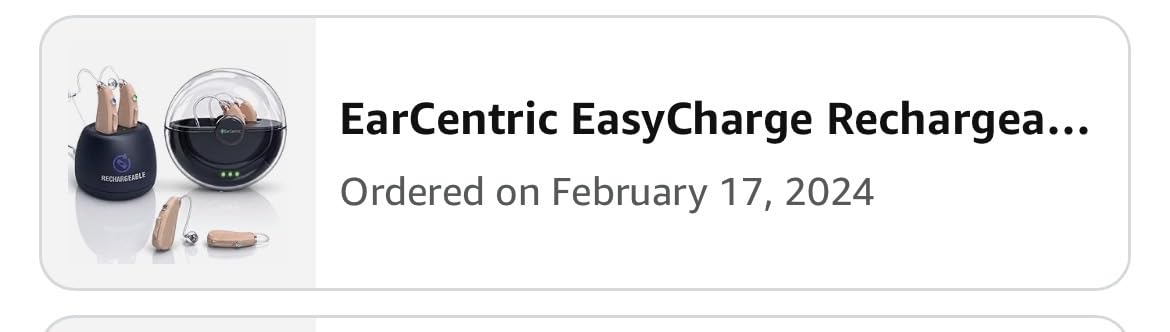 EarCentric EasyCharge Rechargeable Hearing Aids for Seniors and Adults, Behind-the-Ear BTE OTC Hearing Aids with Noise Reduction, Beige customer photo 1