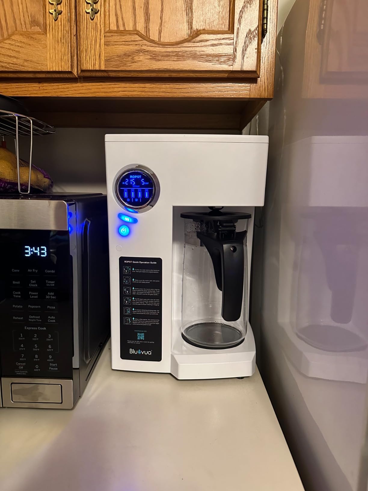 Bluevua RO100ROPOT Countertop Reverse Osmosis Water Filter System customer photo 2