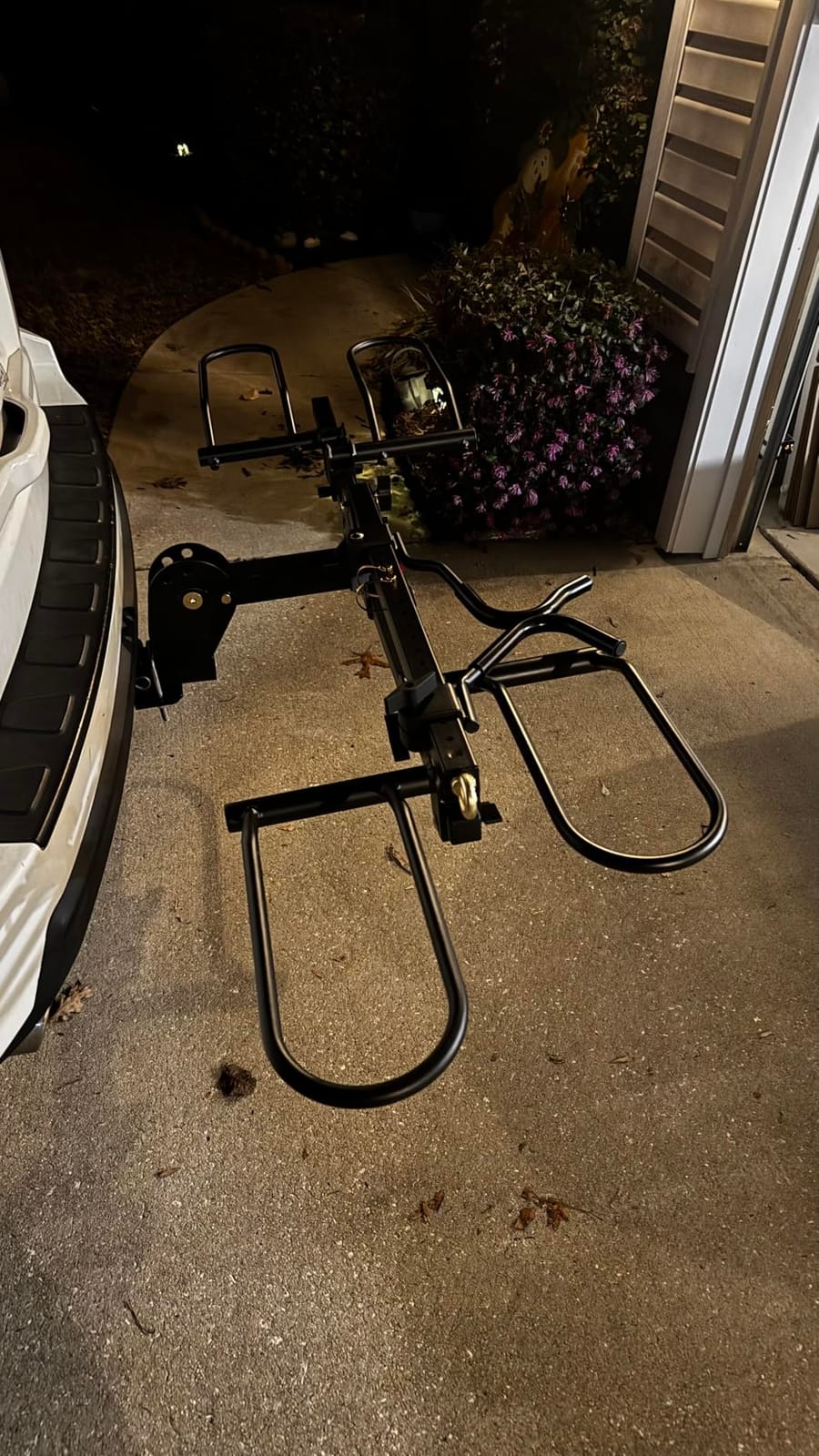 Young Bike Rack Hitch for Car - 200LB 2-Bike Rack Hitch Mount Platform Style Hitch Bike Rack,Smart Tilting & Easy Fold for Car SUV with 2 Inch Receiver,Bike Carrier Fits Up to 5-inch Fat Tire customer photo 1