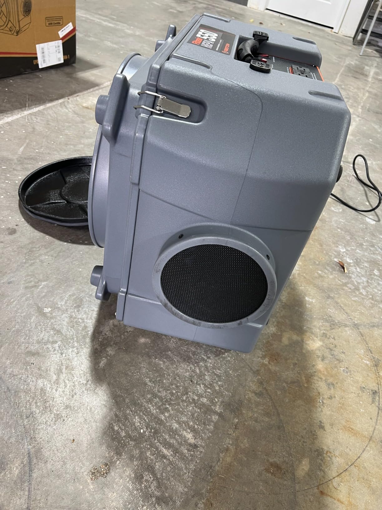 Abestorm HEPA 550 Air Scrubber with 3-Stage Filteration, GFCI Connection customer photo 1