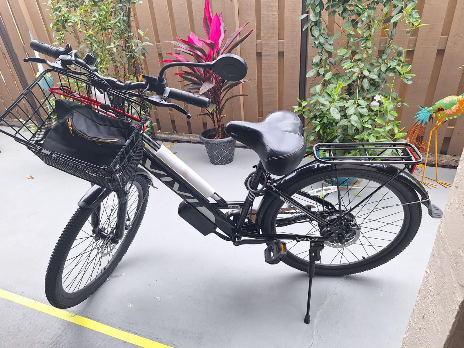 Vivi Electric Bike for Adults 500W Commuter Ebike, 26