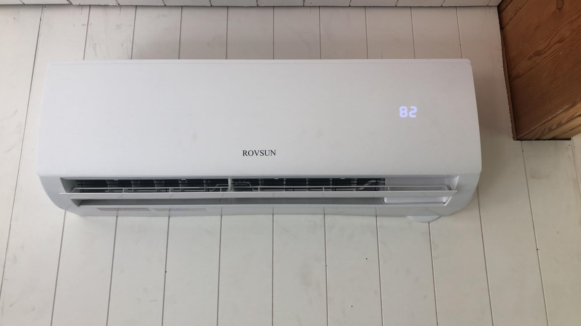 ROVSUN 9000 BTU Mini Split AC/Heating System with Inverter, 20 SEER2 Energy Saving 115V Ductless Split-System Air Conditioner with Pre-Charged Condenser, Heat Pump, Remote Control & Installation Kit customer photo 1