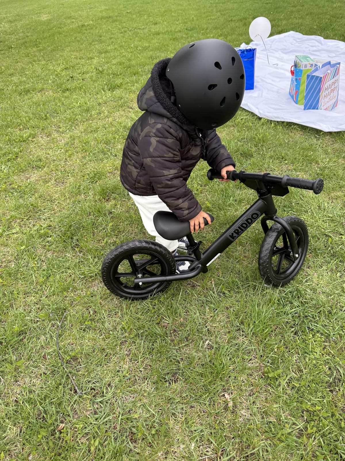 KRIDDO Toddler Balance Bike 2 Year Old, Gift for 2-3 Boys Girls, Adjustable customer photo 1