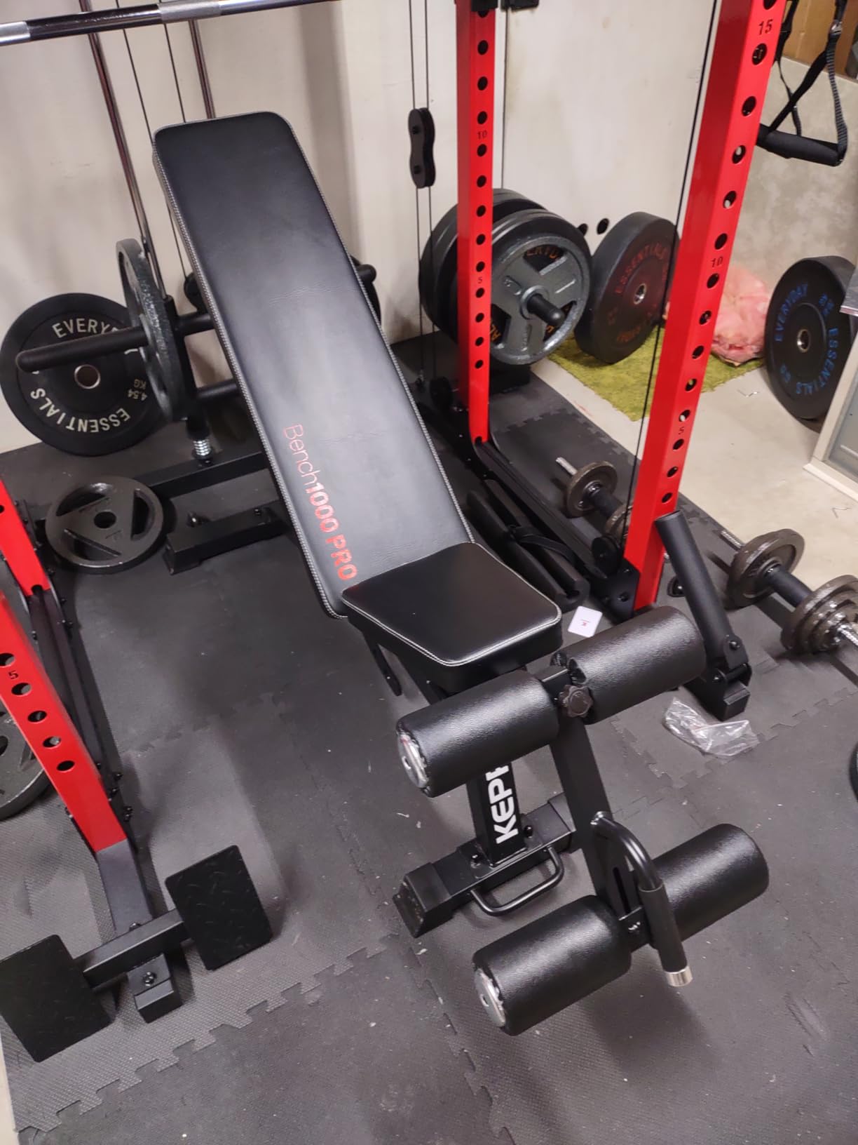 Keppi FID Adjustable Weight Bench, Heavy Duty Workout Bench for Home Gym customer photo 1