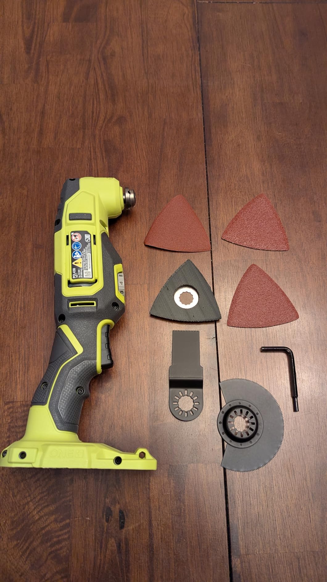 Ryobi ONE+ 18V Cordless Oscillating Multi-Tool (Tool Only) | Battery and Charger Sold Separately customer photo 2
