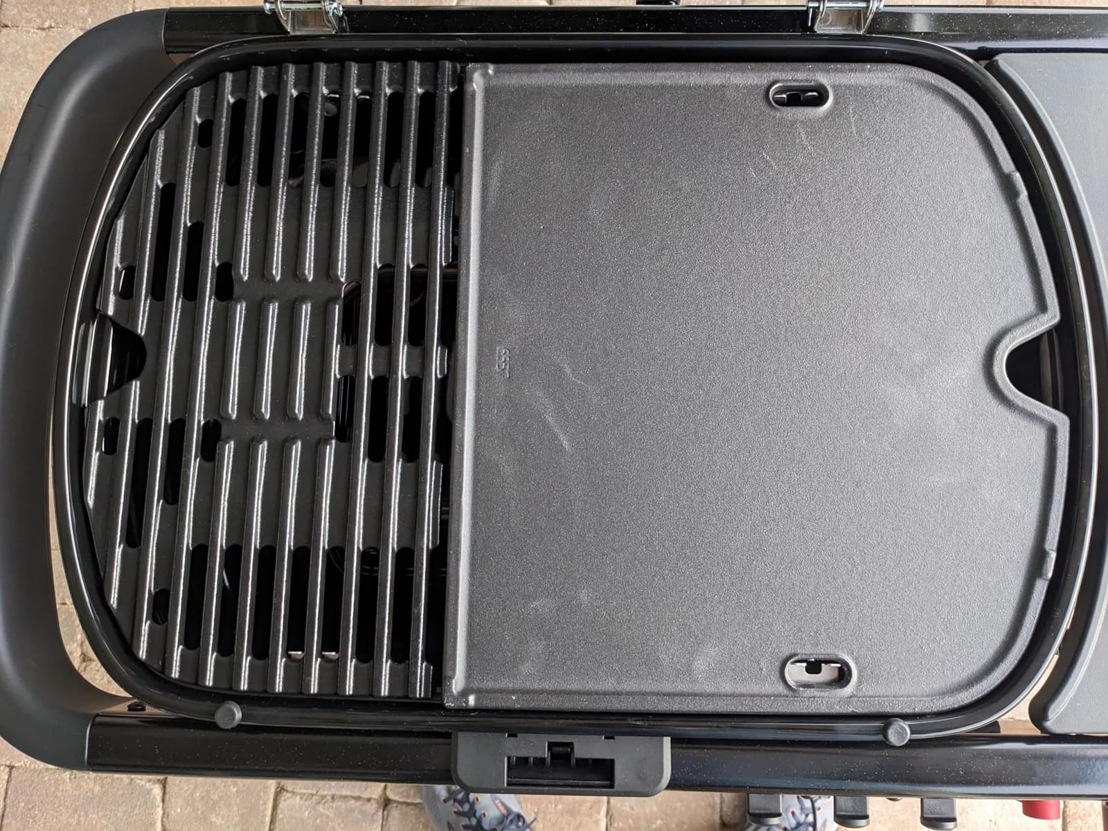 Griddle for Gas Grill Flat Top Grill Griddles Plate 25 x 16 Inch Cast Iron customer photo 1
