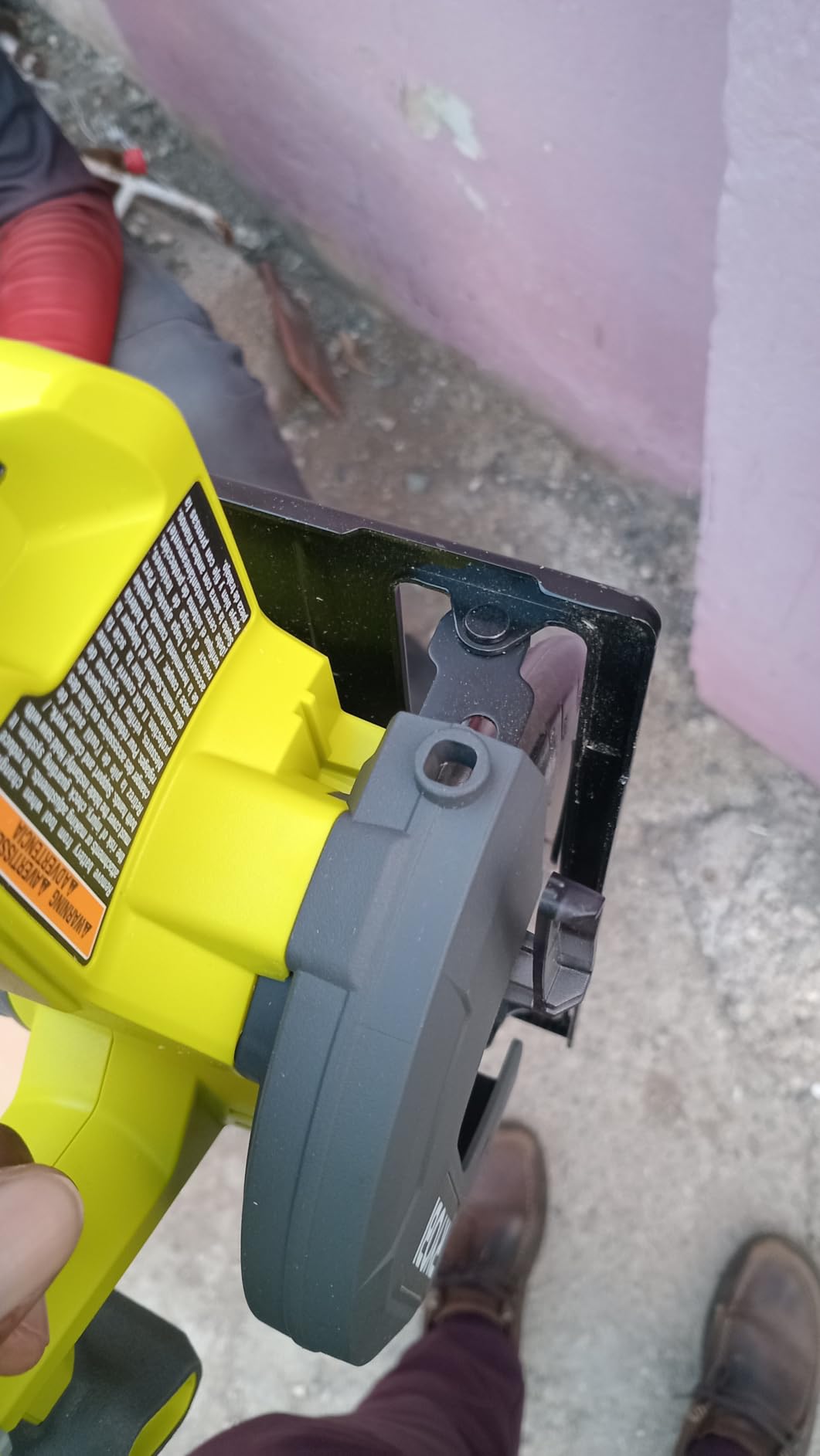 ONEAND 18V Cordless 5 1/2 in. Circular Saw Tool ONLY customer photo 2