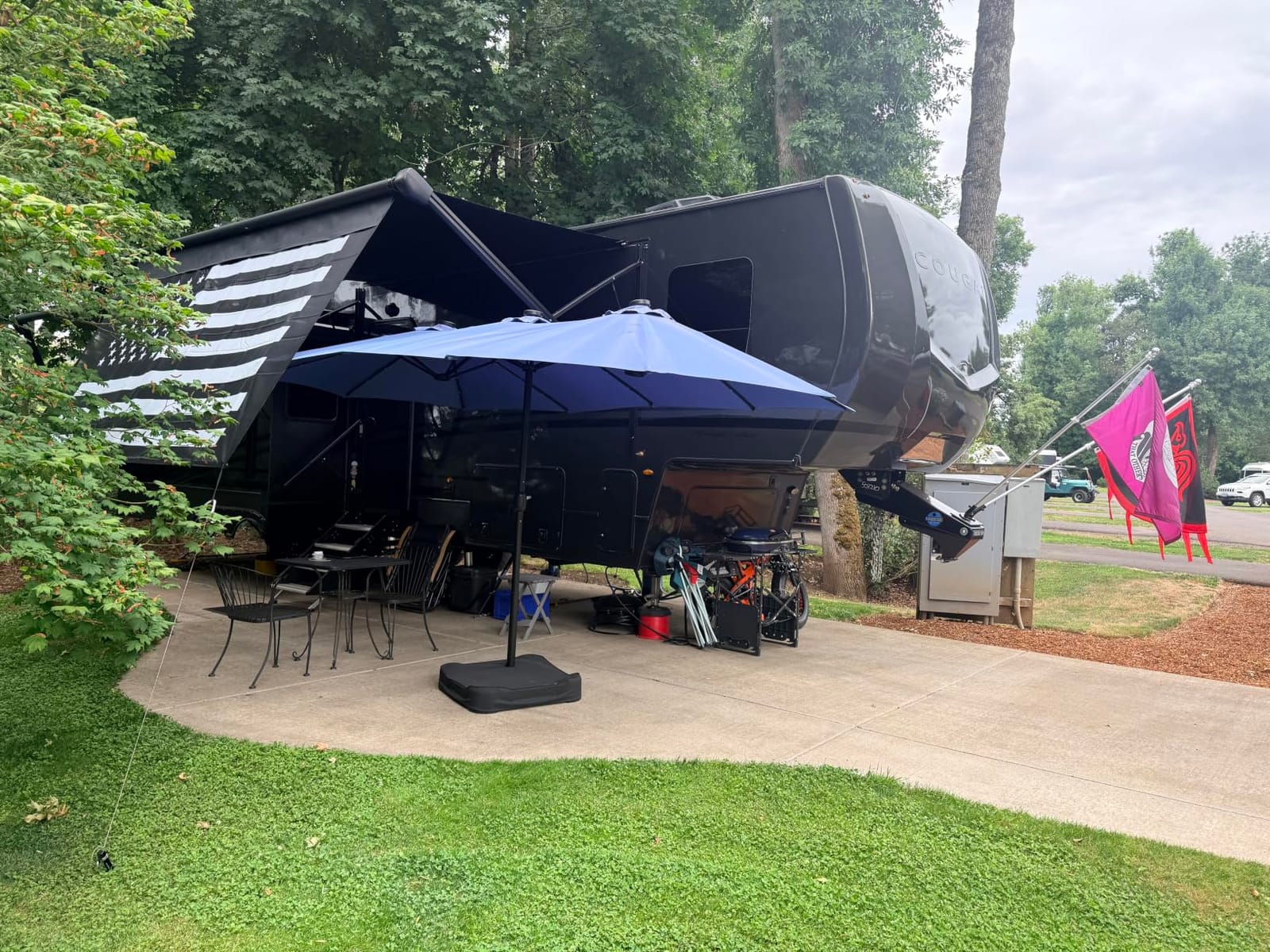 RV Awning Mesh Sun Shade Screen for Motorhome Camper Trailer Sunshade customer photo 2