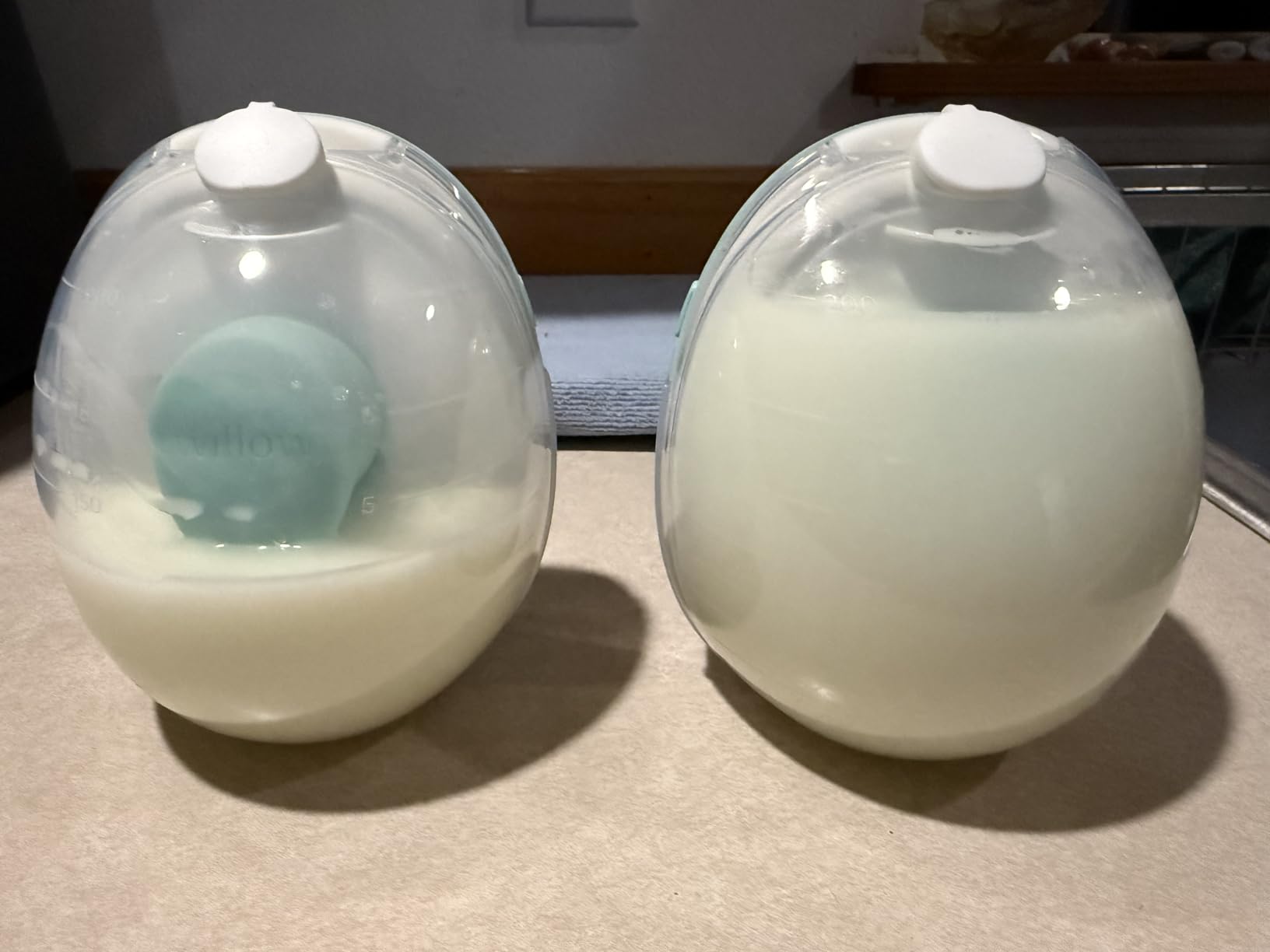 Willow Go Wearable Breast Pump, Hands Free Double Electric Breast Pump, Wireless In-Bra Design with 15 level Hospital Grade Suction, includes 24mm & 21mm Flanges & 5oz Reusable Containers, App enabled customer photo 2