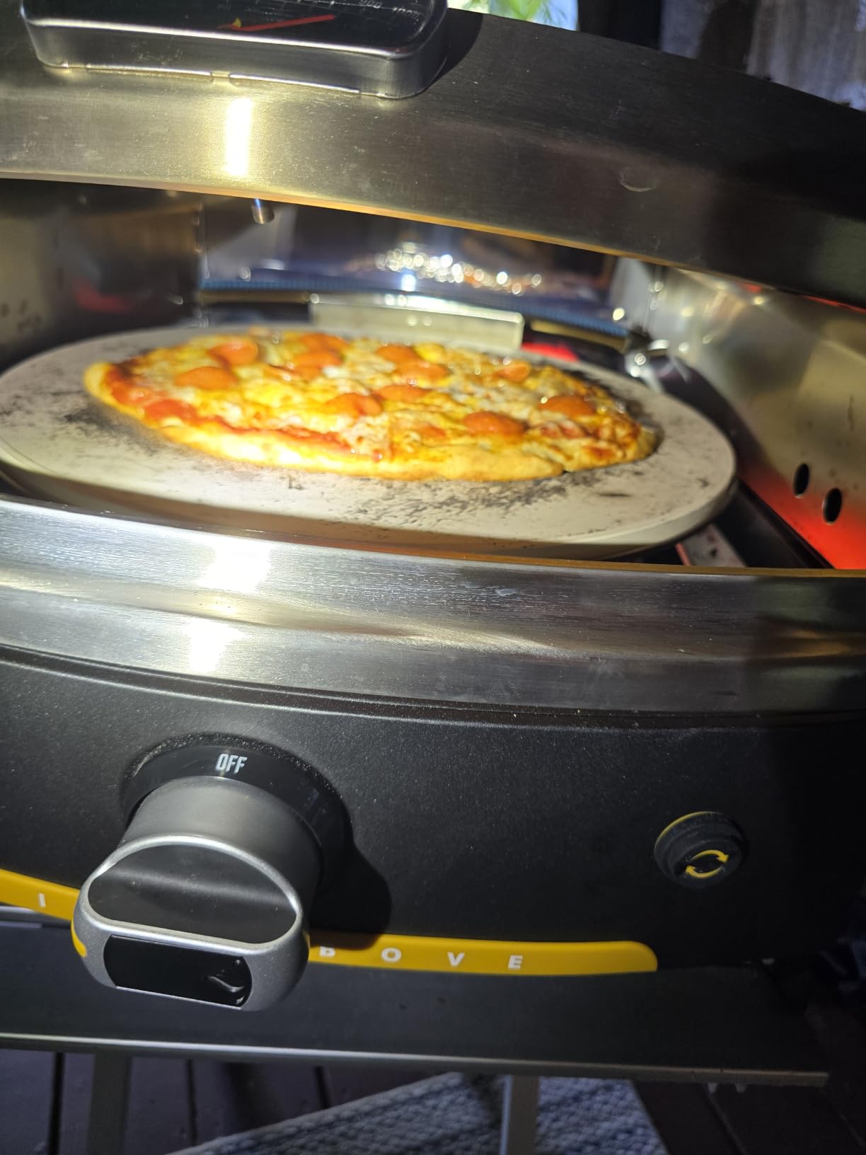 HALO Versa 16 Pizza Oven | 16 inch Rotating Stone, Patented Dual Burner System, 5-Minute Pizzas, Easy Clean | Propane Powered | HZ-1004-ANA customer photo 2